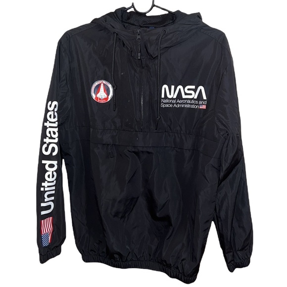 Black Hooded Jacket 